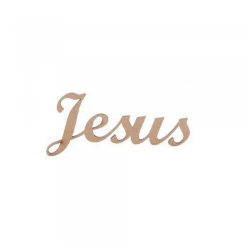 PALAVRA JESUS 11 X 5,5CM